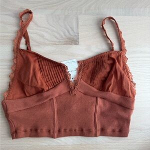 Free People Intimately Bralette in Bronze Women’s XS NEW Boho